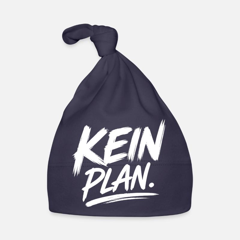 KeinPlan Brush Typo Organic Baby Cap
