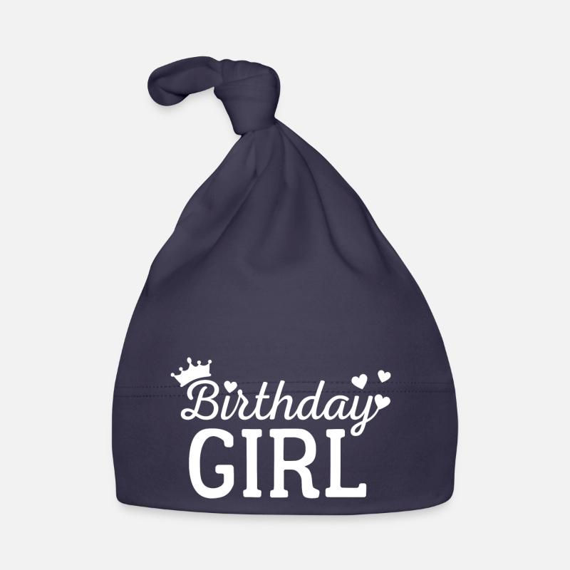 Fille d’anniversaire Bonnet bio Bébé