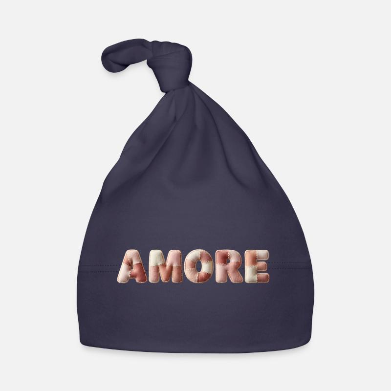Amore Plush Stitch Patchwork Gift Organic Baby Cap
