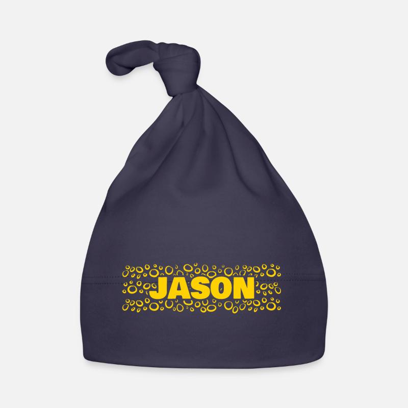 First name Jason Organic Baby Cap