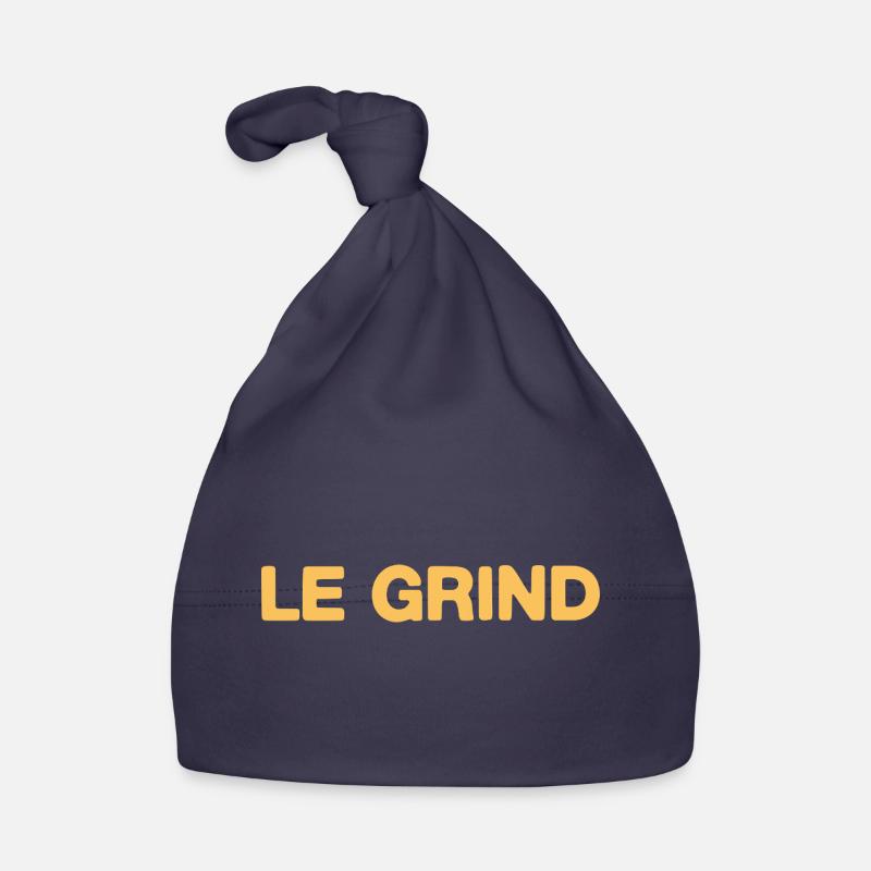 Le Grind – Motivation Statement Design Fan Baby Bio-Mütze