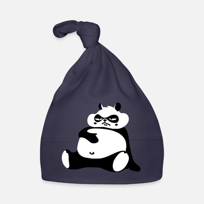 Dicker Panda Baby Bio-Mütze