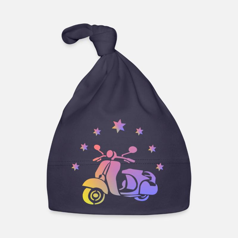 Retro Roller Baby Bio-Mütze