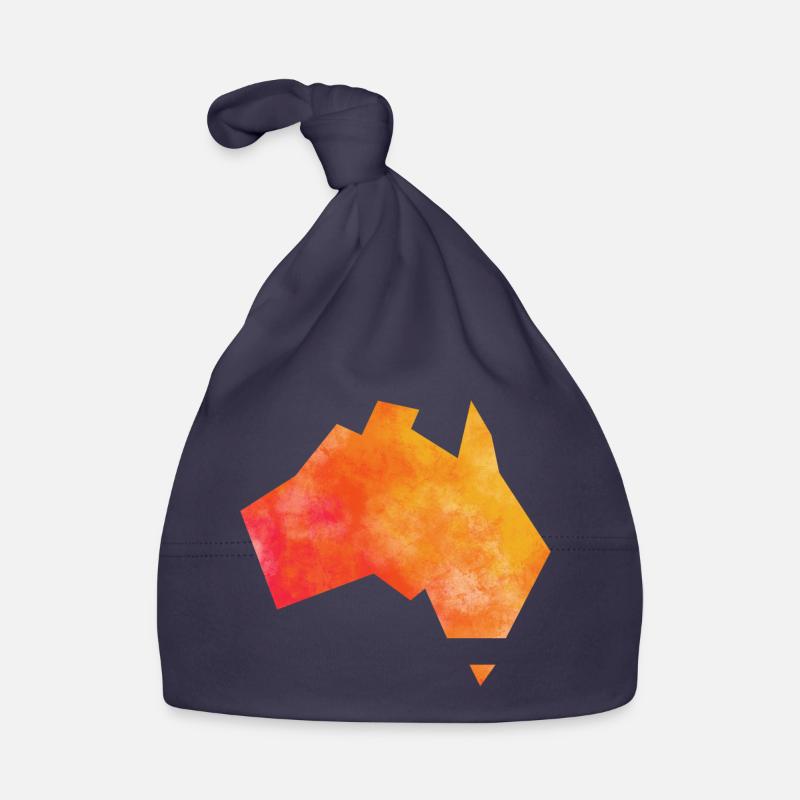 Map Australia Bonnet bio Bébé