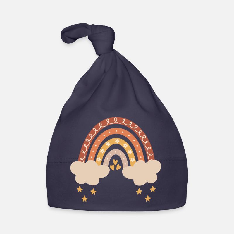 Boho Regenbogen Baby Junge Mädchen Geburt Geschenk Baby Bio-Mütze