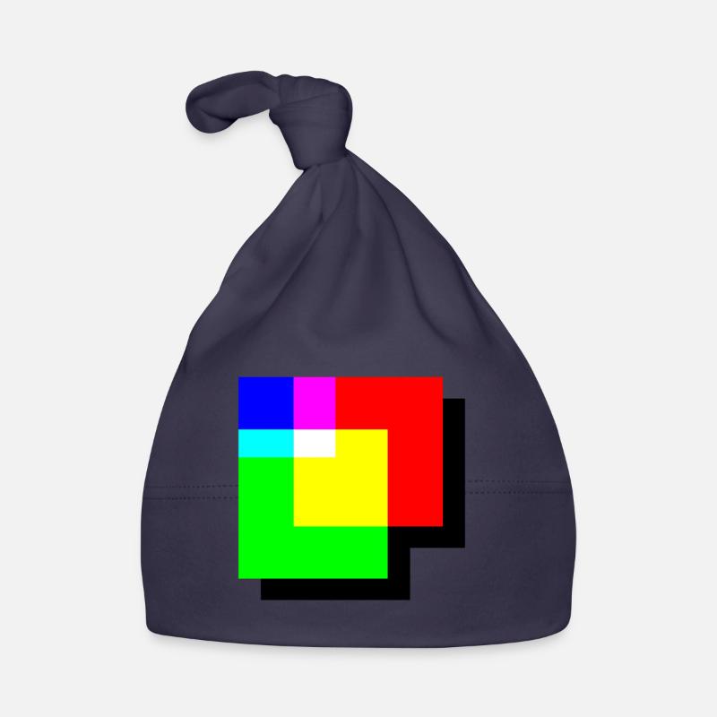 Mélange additif de couleur RVB Coin de couleur Bonnet bio Bébé
