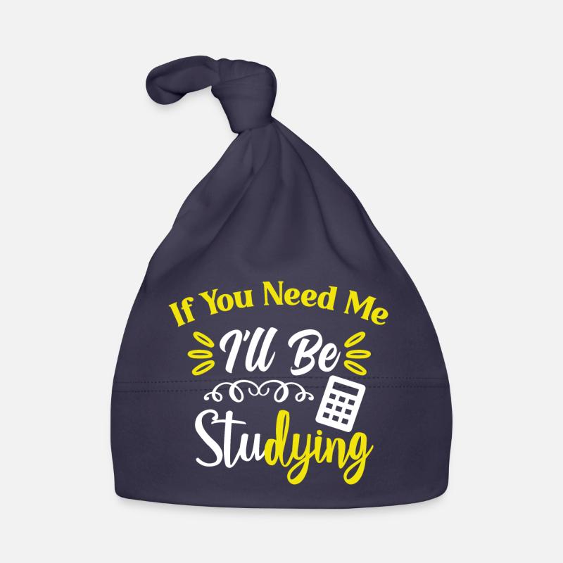 Studying Students Learning Practice Assignment Exams Organic Baby Cap