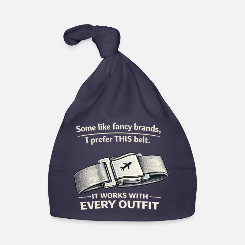 THIS Belt Spruch: Sitzgurt Flugzeug Baby Bio-Mütze