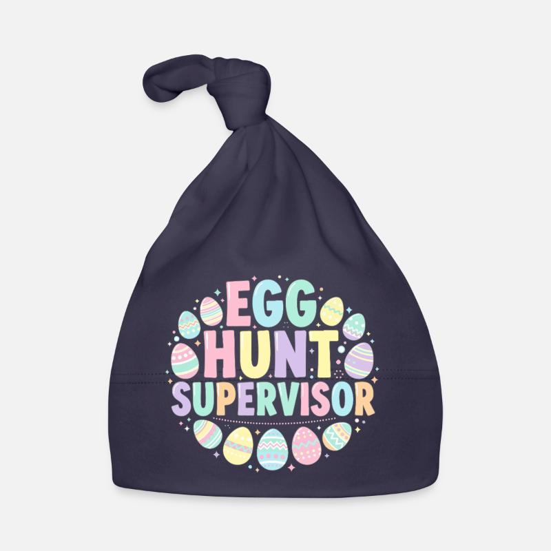 Easter Egg Overseer Organic Baby Cap