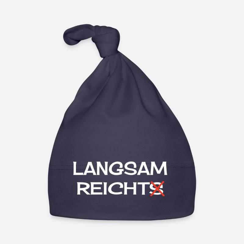 Langsam Reichts Sarkasmus Spruch Langsam Reicht Baby Bio-Mütze