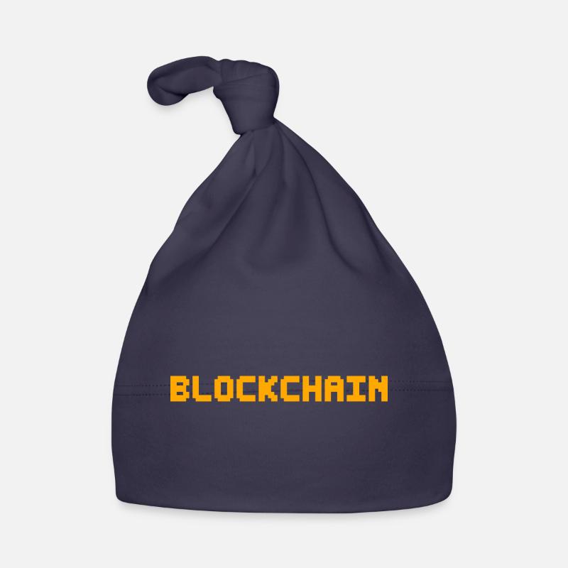 Blockchain Pixel Baby Bio-Mütze