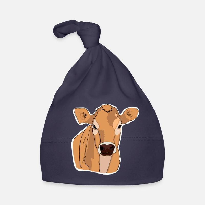 Vache Vaches Bonnet bio Bébé