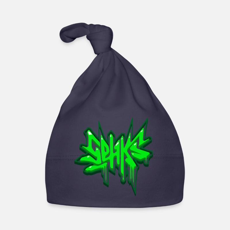 sehks green 3d Organic Baby Cap