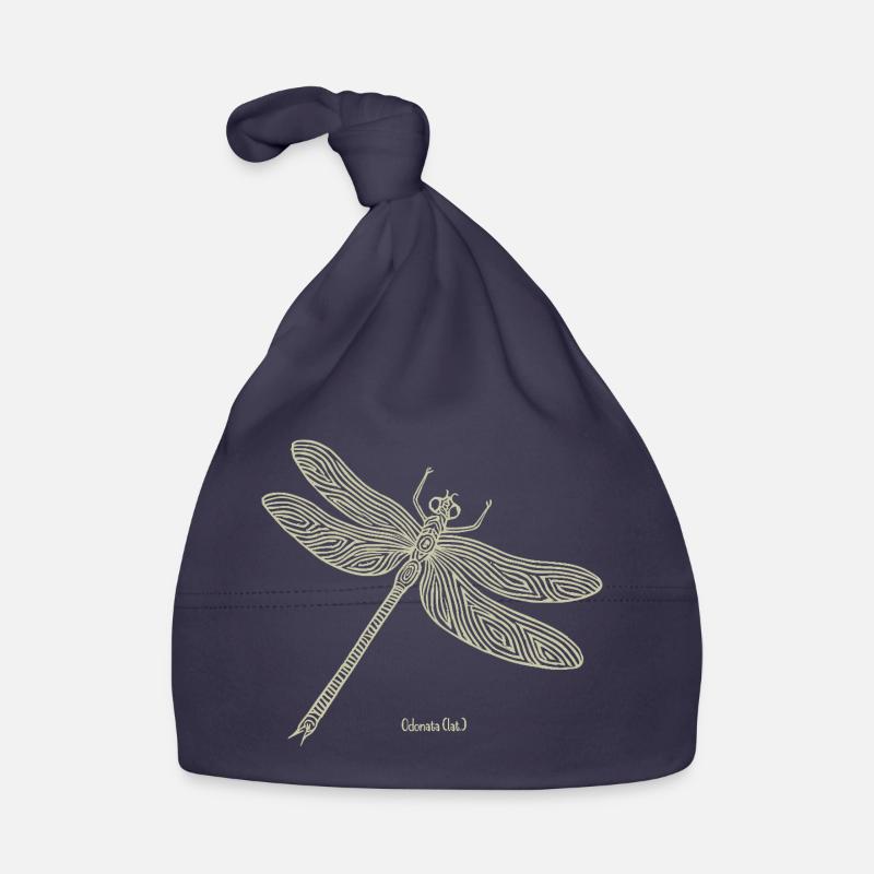 Libelle Odonata Baby Bio-Mütze