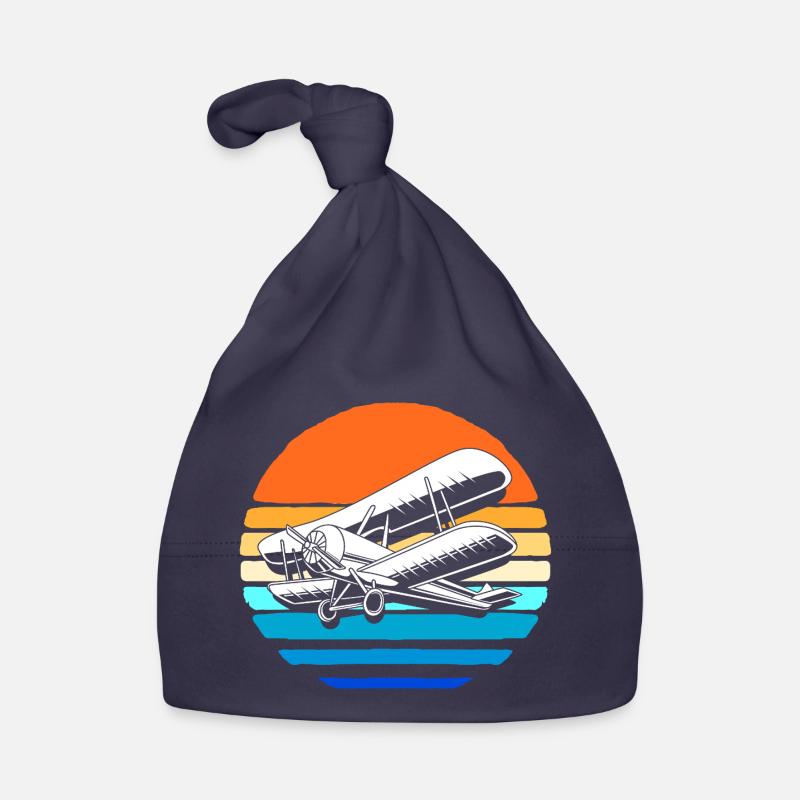Model Airplane Model Airplane Organic Baby Cap