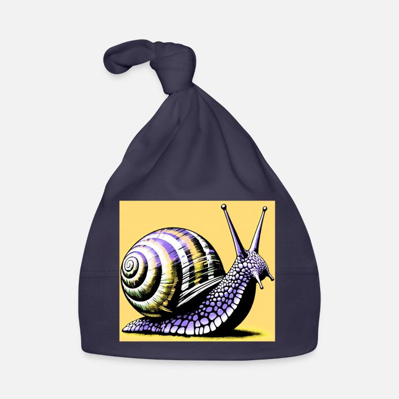 Schnecke Baby Bio-Mütze
