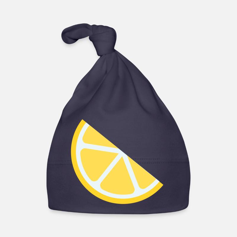 Lemon Slice Vintage Graphic Bonnet bio Bébé