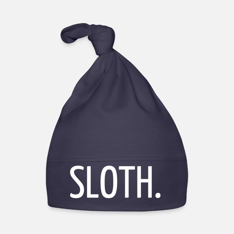 Sloth Organic Baby Cap