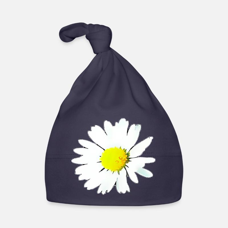 Blume - Gänseblümchen Baby Bio-Mütze