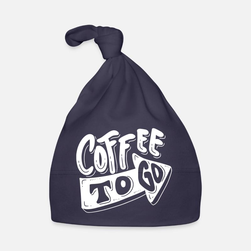 Kaffee, Ich mag Kaffee, Kaffeepause Baby Bio-Mütze