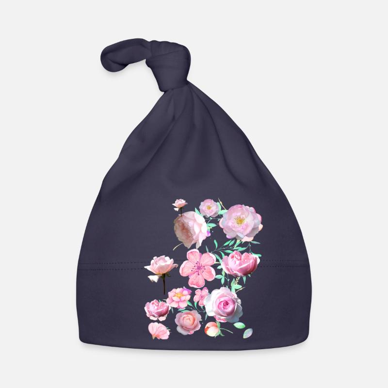 Roses, Fleurs, Fleur, Floral, Fleur Bonnet bio Bébé