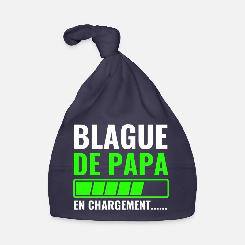 Daddy's Joke Loading Organic Baby Cap