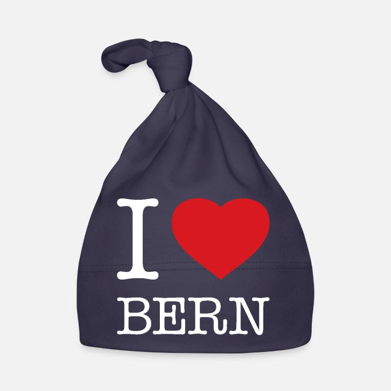 I LOVE BERN Baby Bio-Mütze