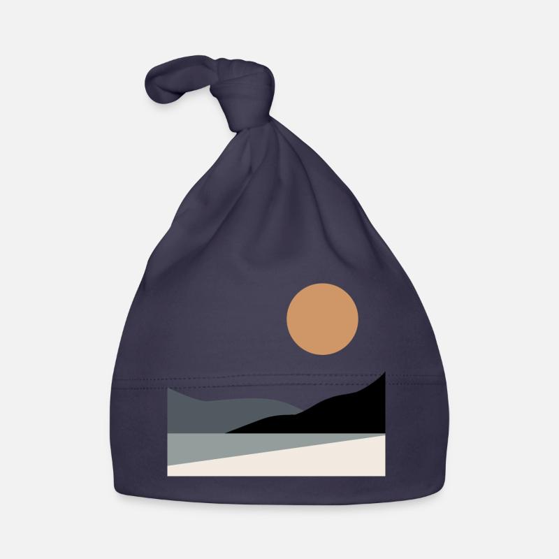 Abstract Landscape Organic Baby Cap