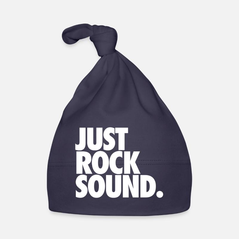 Juste du son rock Bonnet bio Bébé