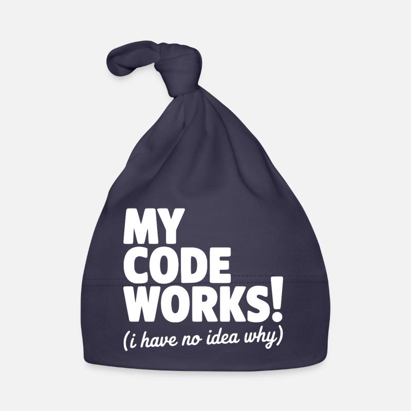 My Code Works! (I Have No Idea Why) Organic Baby Cap