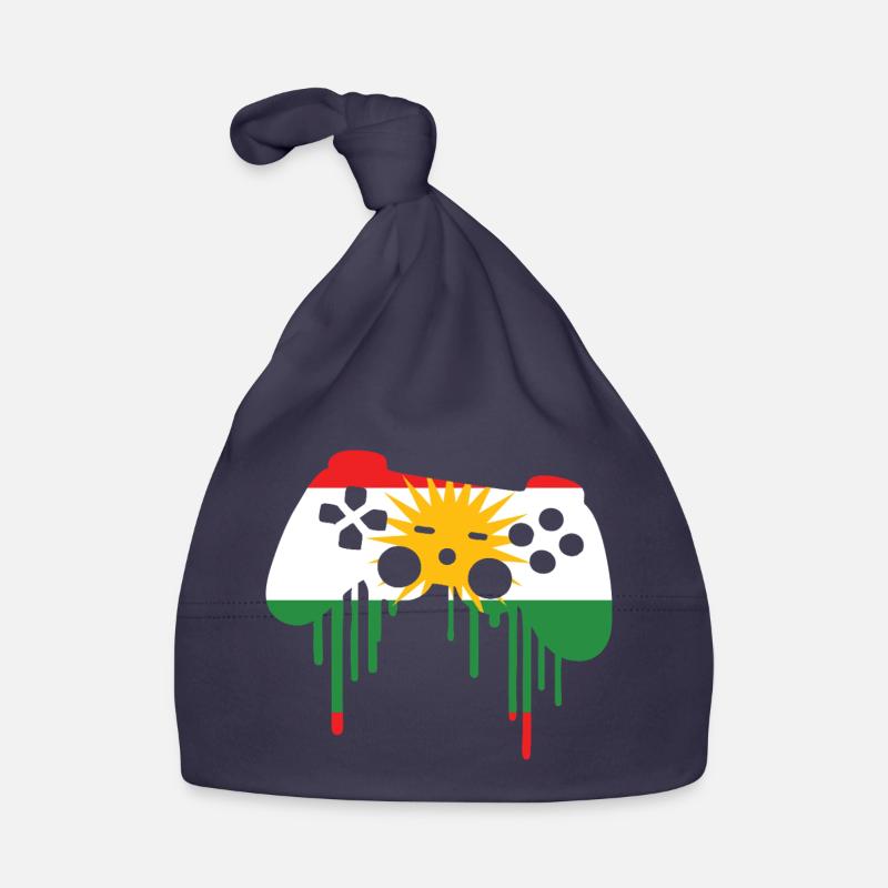 Drapeau de jeu kurde Bonnet bio Bébé