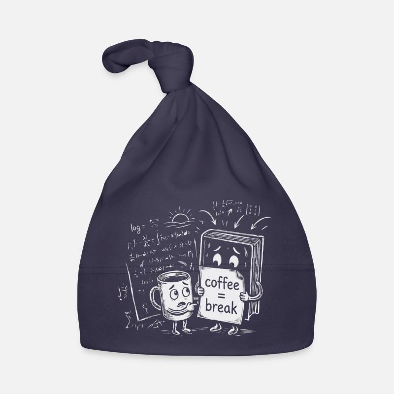 Knowledge Chaos: Coffee Break Office Gift Organic Baby Cap