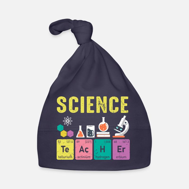 Science Teachers Regular Elements Organic Baby Cap