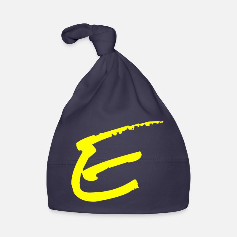 Buchstabe E Baby Bio-Mütze