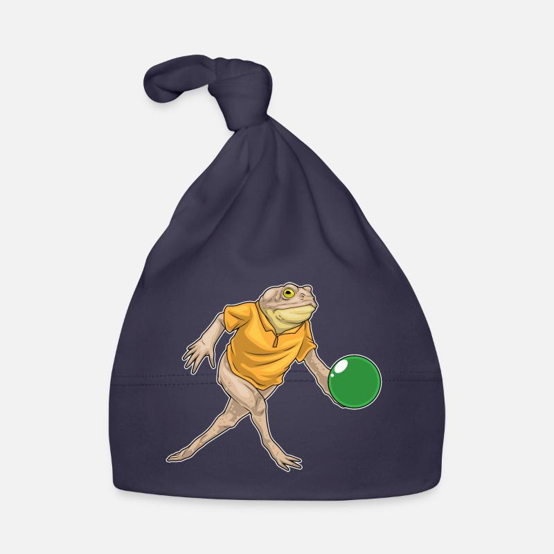 Frosch Bowling Bowlingkugel Baby Bio-Mütze
