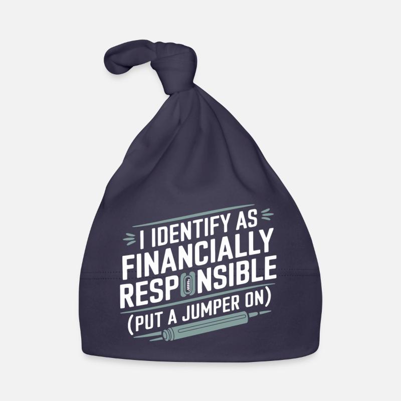 Financially Responsible Identity Tee Organic Baby Cap