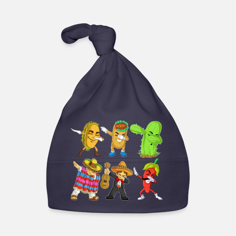 Cinco de Mayo Dab Shirt Organic Baby Cap