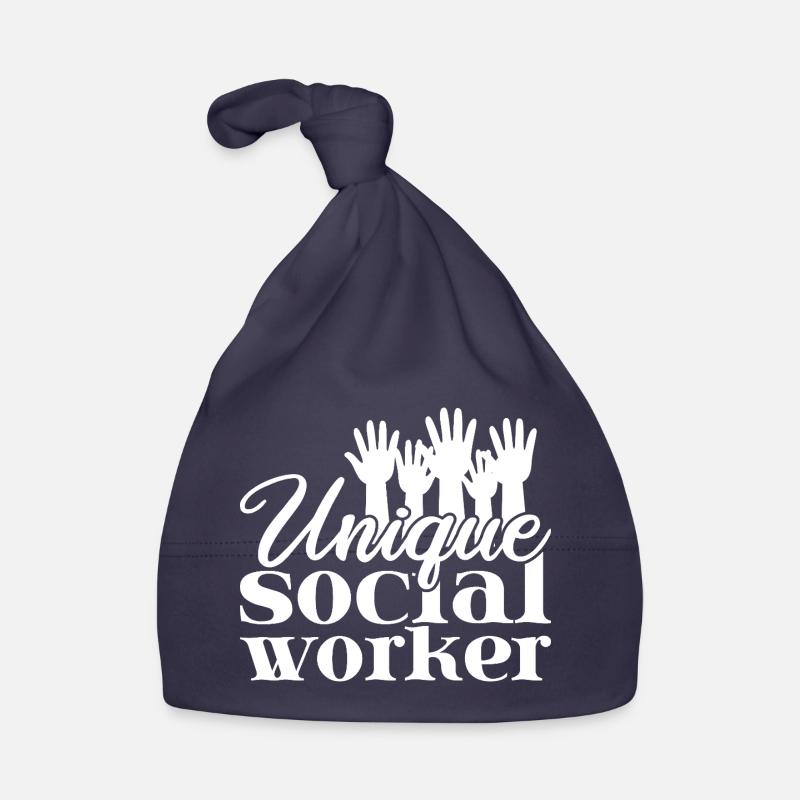 Citation d’assistant social : Unique Social Work Bonnet bio Bébé