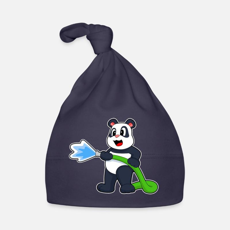 Tuyau d’incendie Panda Firefighter Bonnet bio Bébé
