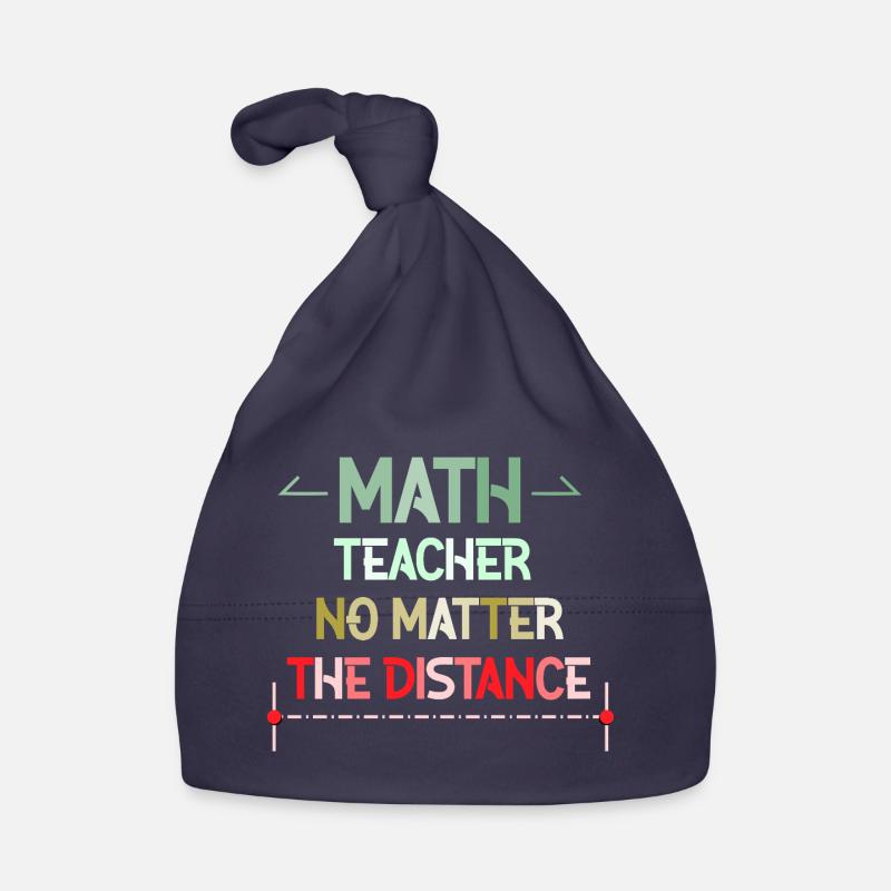 Math Nerd Students University Professor Mathematics Organic Baby Cap