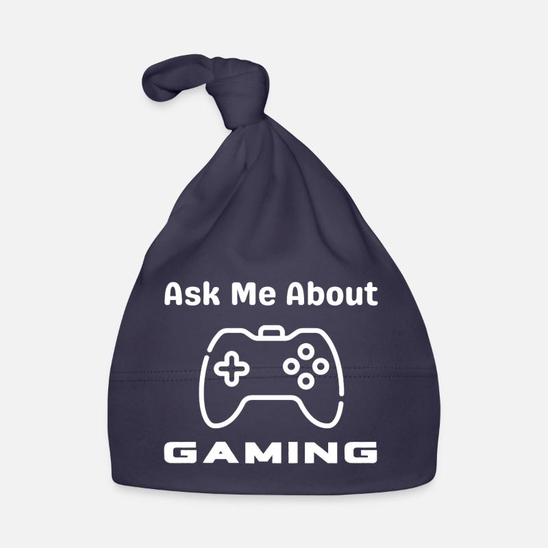 Ask Me About Gaming Controller Organic Baby Cap