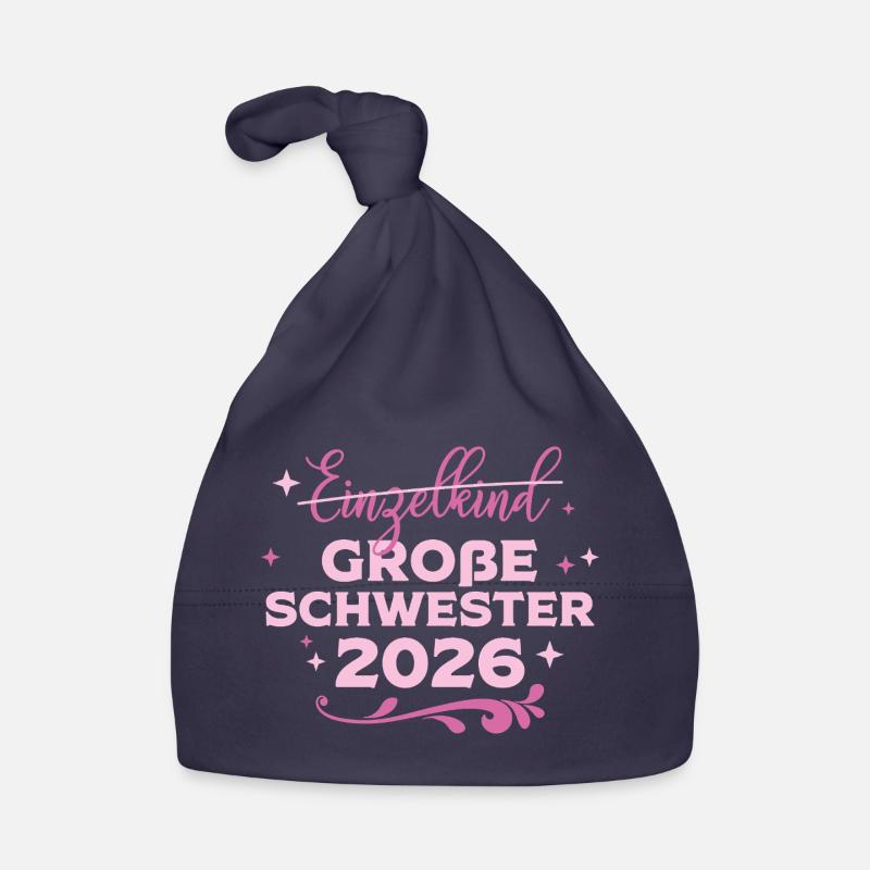 Grande Sœur Bébé Grosse 2026 Bonnet bio Bébé