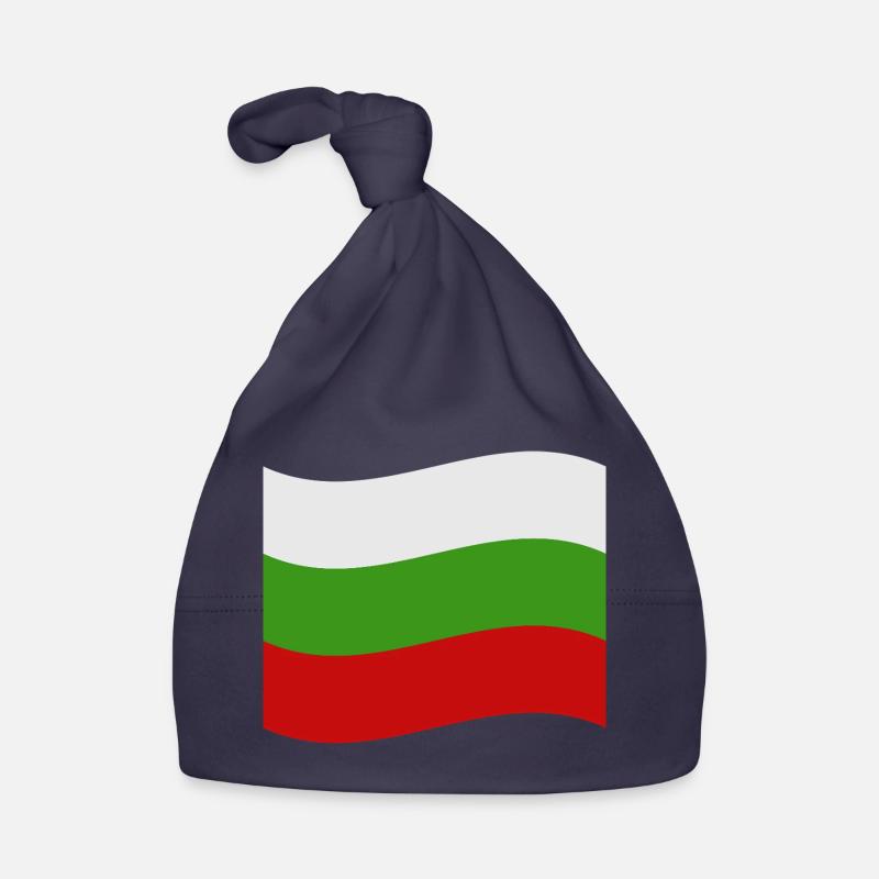 Drapeau bulgare Bonnet bio Bébé