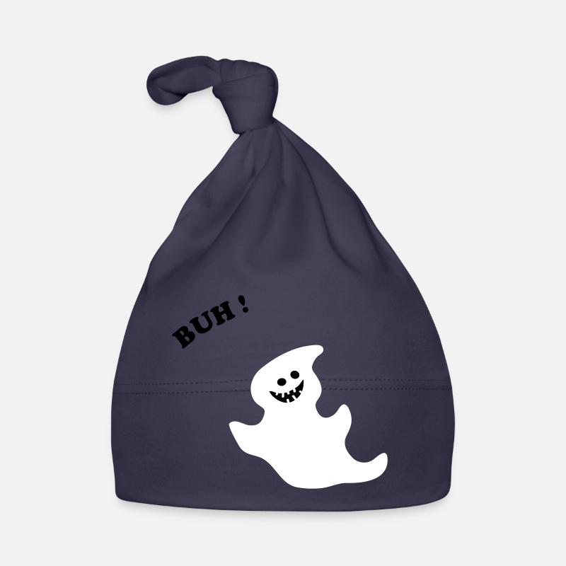 Petit fantôme - Bonnet bio Bébé - marine