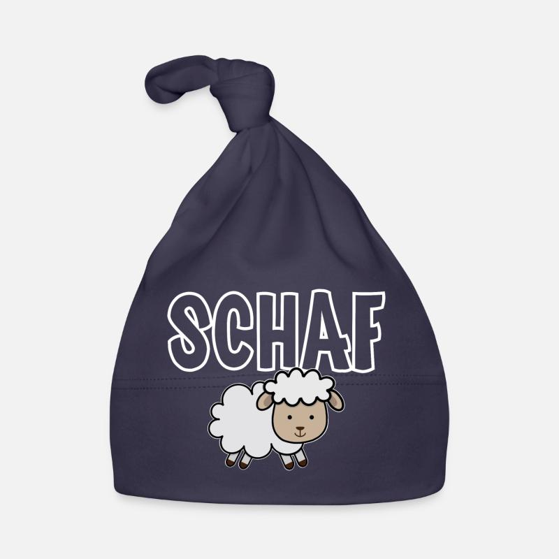 Schaf Baby Bio-Mütze