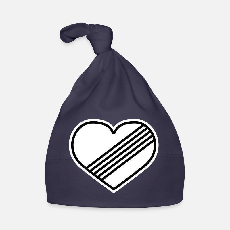 Full throttle heart against speed limit Organic Baby Cap