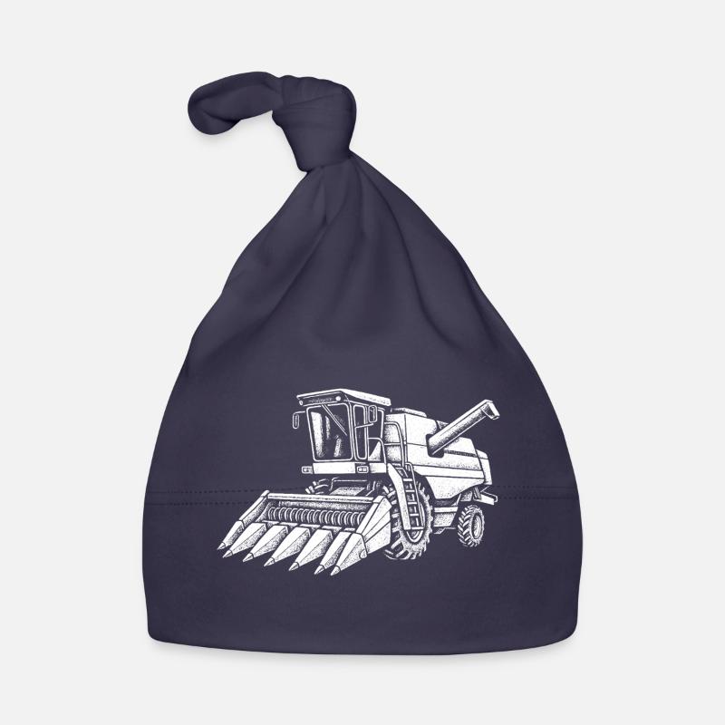 Corn Harvester Organic Baby Cap