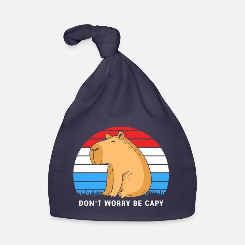 Capybara Bonnet bio Bébé