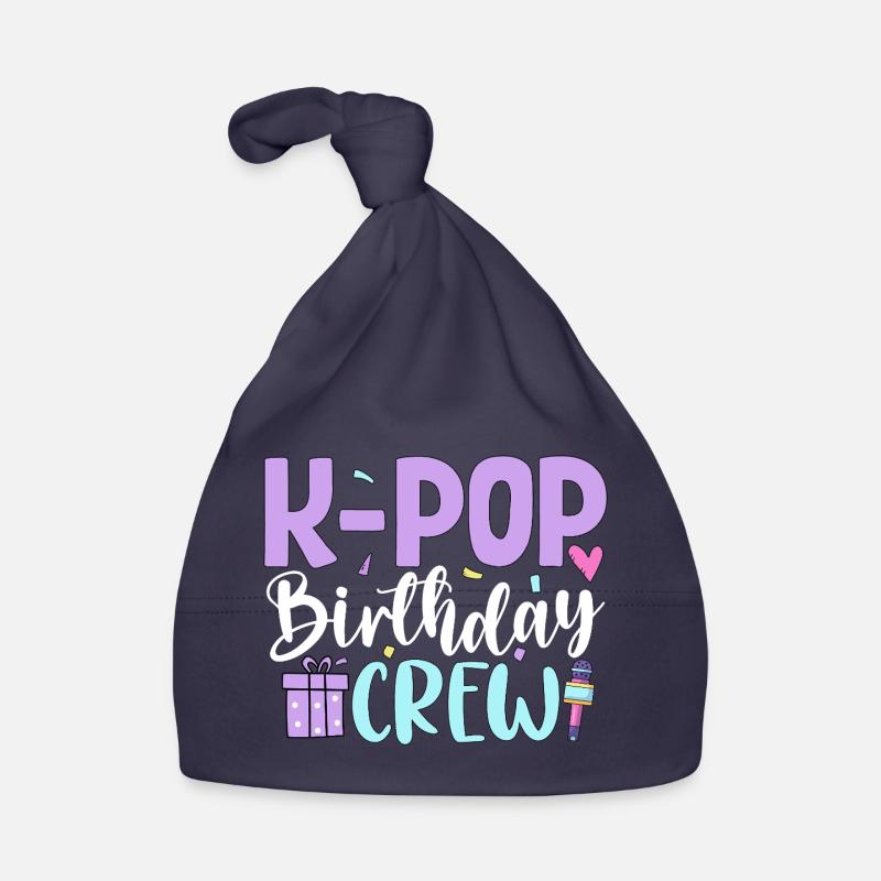 Équipe d’anniversaire K Pop Bonnet bio Bébé