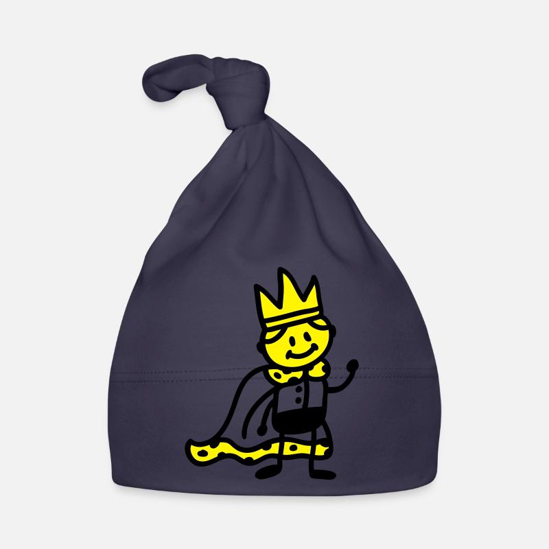 kleine koning Bio-muts voor baby's